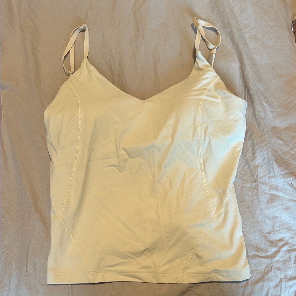 Lululemon Athletica Cream Tank Top